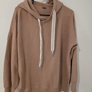 Aerie Oversized Hoodie with Contrast Drawstrings Sz. Small